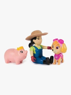 Legetøjsfigurer|PawPatrol Paw Patrol Hero Pup Sæt Farmer Yumi og Skye