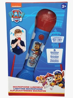 Musikinstrumenter|Elektronik & Media|PawPatrol Paw Patrol Mikrofon m. Lyd & Lys