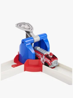 PawPatrol Legetøjsbiler & -Fartøjer|Legetøjsfigurer-Paw Patrol Movie True Metal City Rescue Playset