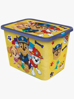 Opbevaring|PawPatrol Paw Patrol Opbevaringskasser Sæt 23l & 7l, Gul