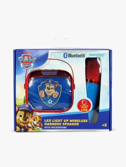 Elektronik & Media|OTLTechnologies Paw Patrol Popsing Karaokesæt med LED-lys Blå/Rød