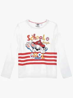 Overdele|PawPatrol Paw Patrol T-shirt, Offwhite Hvid