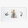 Børn Pearhead Interiør-Babyprints Fotoramme Blæk, Hvid