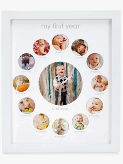 Interiør|Pearhead Første År Ramme, Hvid