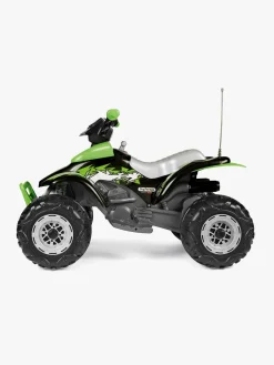 PegPerego Elbiler & -Køretøjer-PegPérego Corral T-Rex Firehjulet ATV 330W, Grøn/Sort