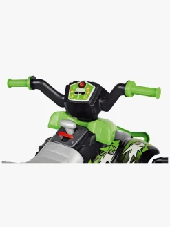 PegPerego Elbiler & -Køretøjer-PegPérego Corral T-Rex Firehjulet ATV 330W, Grøn/Sort