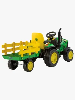 Legetøj Til Børn På 0-10 År|Elbiler & -Køretøjer|PegPerego PegPérego John Deere Ground Traktor, Grøn