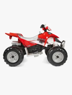 Elbiler & -Køretøjer|PegPerego PegPérego Polaris Outlaw Firehjulet ATV 330W, Rød/Hvid
