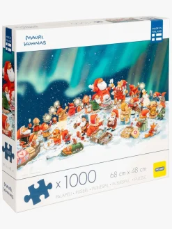 Peliko Spil & Puslespil-Mauri Kunnas Julepuslespil 1000 Brikker