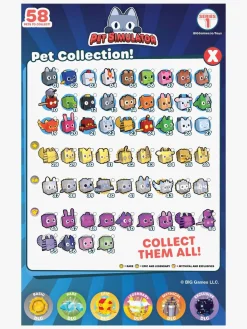 Pet Simulator Legetøjsfigurer-Collector Bundle Legesæt Green Dragon Series 2