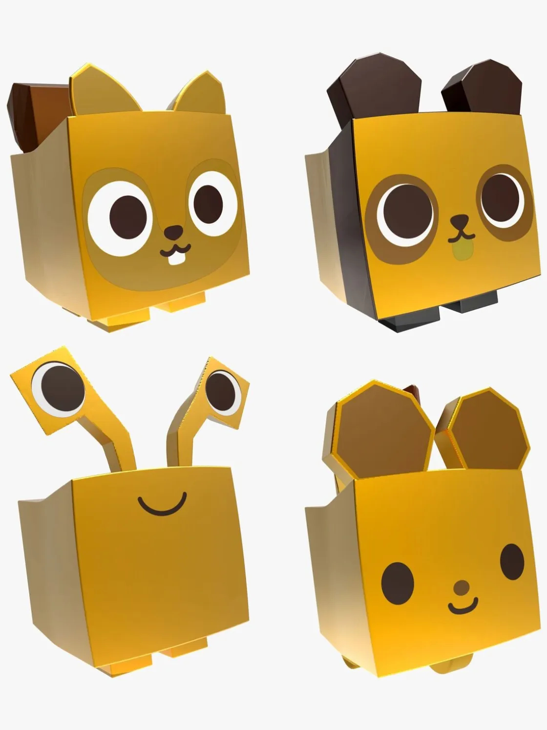 Legetøjsfigurer|Pet Simulator Core Mystery Pack Figursæt Series 2 2-pak