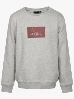 Børn PetitbySofieSchnoor Overdele-Petit by Sofie Schnoor Trøje, Grey Melange