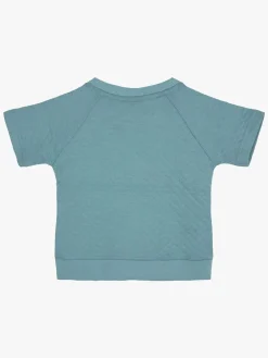 Overdele|PetitbySofieSchnoor Petit by Sofie Schnoor T-shirt NYC, Aqua Blue