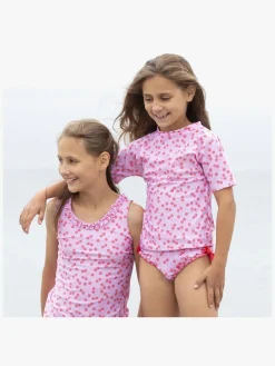 Børn PetitCrabe Uv & Strand-Petit Crabe Bikinitrusser, Cherries