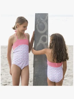 Uv & Strand|PetitCrabe Petit Crabe Ines Badedragt, Flamingos