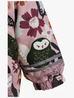 Børn PetiteCherieAtelier Flyverdragter|Overtøj-Petite Cherie Atelier Amour Babyflyverdragt, Winterowl Pale Mauve