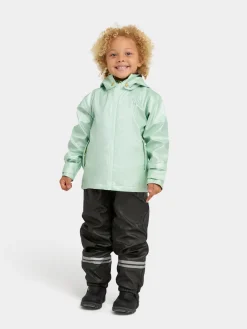 Børn PetiteCherieAtelier Regntøj-Petite Cherie Atelier Chantel Foret Regnsæt, Harbour Grey