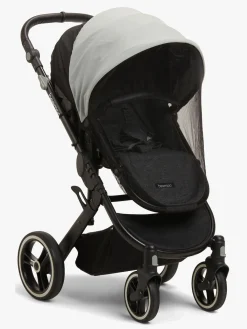 PetiteCherie Vogntilbehør-Petite Cherie Myggenet & Solsbeskyttelse, Gråmeleret