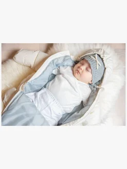 Børn PetiteCherieAtelier Tilbehør|Vintertøj-Petite Chérie Atelier Agnes Hue Og Vanter, Grey