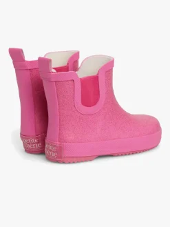 Gummistøvler|PetiteCherieAtelier Petite Chérie Atelier Alicia Gummistøvler, Glitter Ibis Rose Lyserød