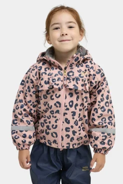 Regntøj|PetiteCherieAtelier Petite Chérie Atelier Aline Foret Regnsæt, Leo Mellow Rose Lyserød/Sort