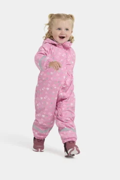 Regntøj|PetiteCherieAtelier Petite Chérie Atelier Ally Foret Regndragt, Flowers Satchet Pink Grøn/Lyserød/Hvid