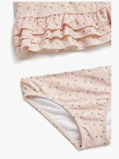Uv & Strand|PetiteCherieAtelier Petite Chérie Atelier Amelie UV-Bikini, Pink Lyserød