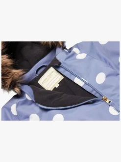 Flyverdragter|PetiteCherieAtelier Petite Chérie Atelier Amour Babyflyverdragt, Dots Country Blue Blå/Hvid