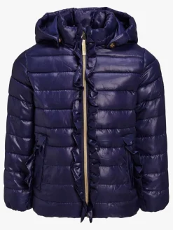 Overtøj|PetiteCherieAtelier Petite Chérie Atelier Annabelle Dynejakke, Eclipse Blå