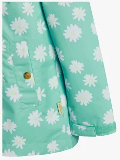 Overtøj|PetiteCherieAtelier Petite Chérie Atelier Astrid Skaljakke, Daisy Turquoise Blå/Hvid