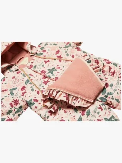 Flyverdragter|PetiteCherieAtelier Petite Chérie Atelier Aurora Køredragt, Pink Print Lyserød/Grøn/Rød