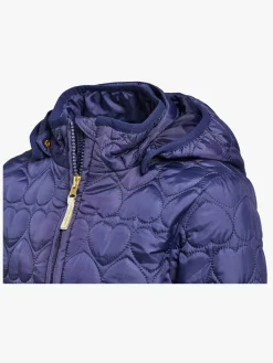 Børn PetiteCherieAtelier Overtøj-Petite Chérie Atelier Bea Dynejakke, Crown Blue