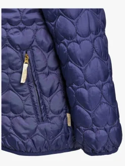 Børn PetiteCherieAtelier Overtøj-Petite Chérie Atelier Bea Dynejakke, Crown Blue