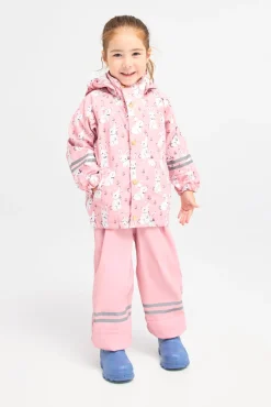 Regntøj|PetiteCherieAtelier Petite Chérie Atelier Cleo Regnsæt, Bunny Meadow/Bridal Rose Lyserød/Hvid