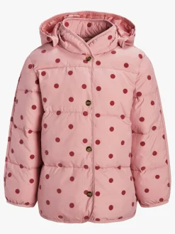 Børn PetiteCherieAtelier Vintertøj|Overtøj-Petite Chérie Atelier Eily Dynejakke, Blush