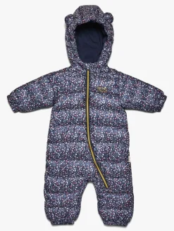 Flyverdragter|Overtøj|PetiteCherieAtelier Petite Chérie Atelier Elise Køredragt, Navy Flower Blå/Flerfarvet