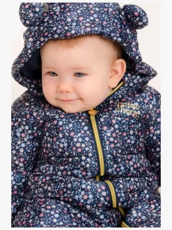 Flyverdragter|Overtøj|PetiteCherieAtelier Petite Chérie Atelier Elise Køredragt, Navy Flower Blå/Flerfarvet