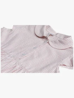 Overdele|PetiteCherieAtelier Petite Chérie Atelier Emmalina Kjole, Pink/White Lyserød/Hvid