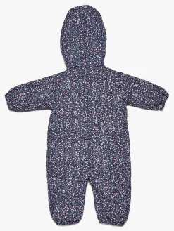 Flyverdragter|PetiteCherieAtelier Petite Chérie Atelier Gisele Køredragt, Navy Small Flower Blå/Flerfarvet