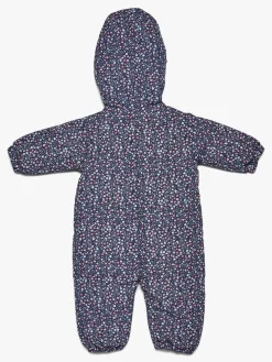 Overtøj|PetiteCherieAtelier Petite Chérie Atelier Gisele Køredragt, Navy Small Flower Blå/Flerfarvet