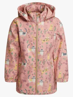 Overtøj|PetiteCherieAtelier Petite Chérie Atelier Isabelle Softshelljakke, Mellow Rose Lyserød/Flerfarvet