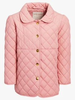 Overtøj|PetiteCherieAtelier Petite Chérie Atelier Jolie Quiltet Jakke, Blush Lyserød