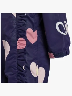 Børn PetiteCherieAtelier Flyverdragter-Petite Chérie Atelier Lily Skalflyverdragt, Hearts Navy