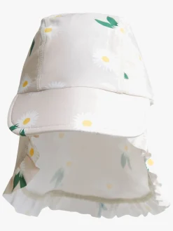 Børn PetiteCherieAtelier Uv & Strand-Petite Chérie Atelier Lou UV-Hat, Daisy