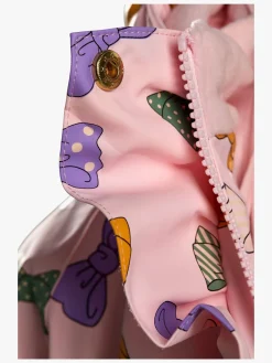 Regntøj|PetiteCherieAtelier Petite Chérie Atelier Maia Foret Regnsæt, Rosette Minuet Parfait Pink Lyserød/Orange