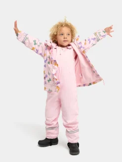 Regntøj|PetiteCherieAtelier Petite Chérie Atelier Maia Foret Regnsæt, Rosette Minuet Parfait Pink Lyserød/Orange