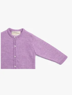 Uldtøj|Overdele|PetiteCherieAtelier Petite Chérie Atelier Margit Babytrøje, Light Purple/Dusty Purple