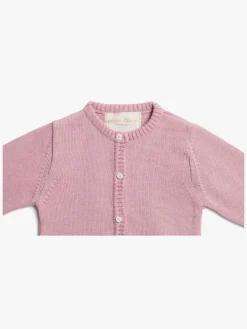 Uldtøj|Overdele|PetiteCherieAtelier Petite Chérie Atelier Margit Babytrøje, Light Pink/Dusty Pink