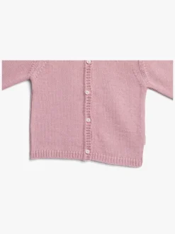 Uldtøj|Overdele|PetiteCherieAtelier Petite Chérie Atelier Margit Babytrøje, Light Pink/Dusty Pink