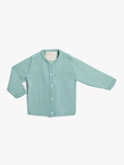 Uldtøj|Overdele|PetiteCherieAtelier Petite Chérie Atelier Margit Babytrøje, Light Green/Dusty Green